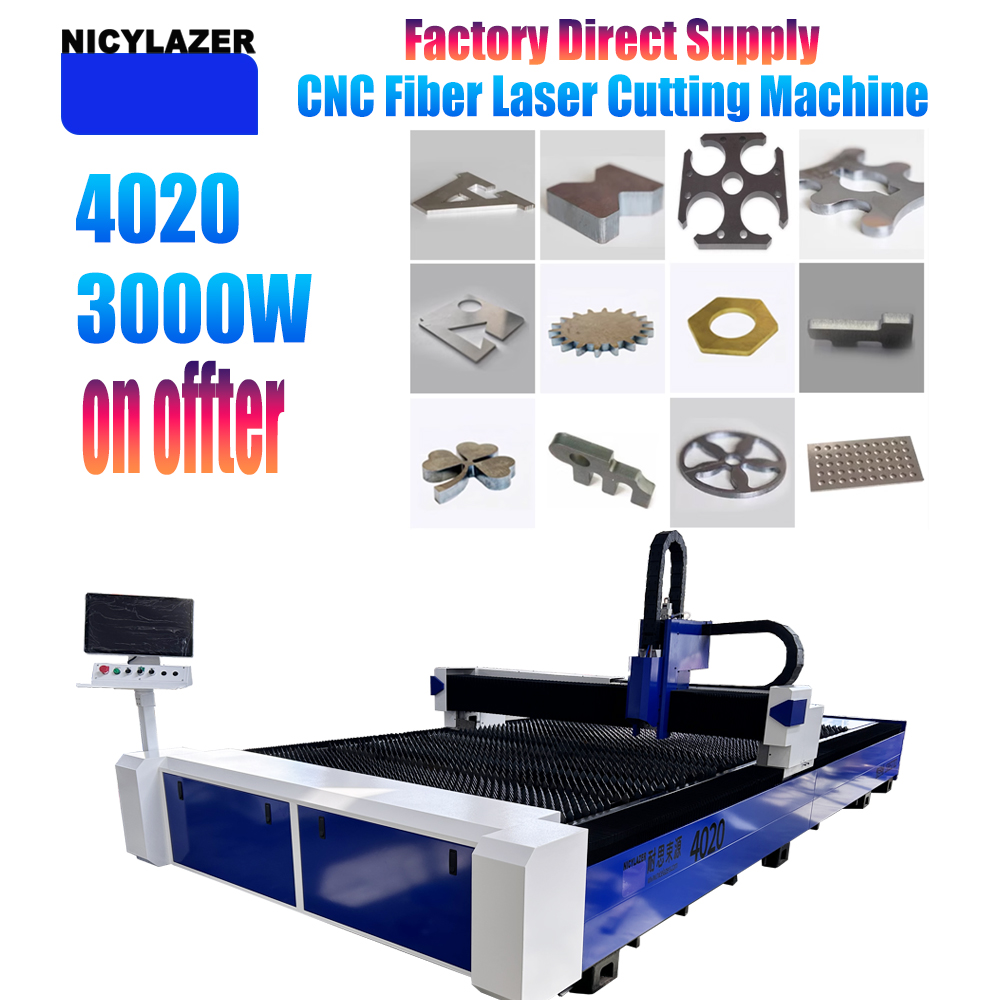 Industrial Laser Equipment - NICYLAZER CNC 3000W 4020 Machine de