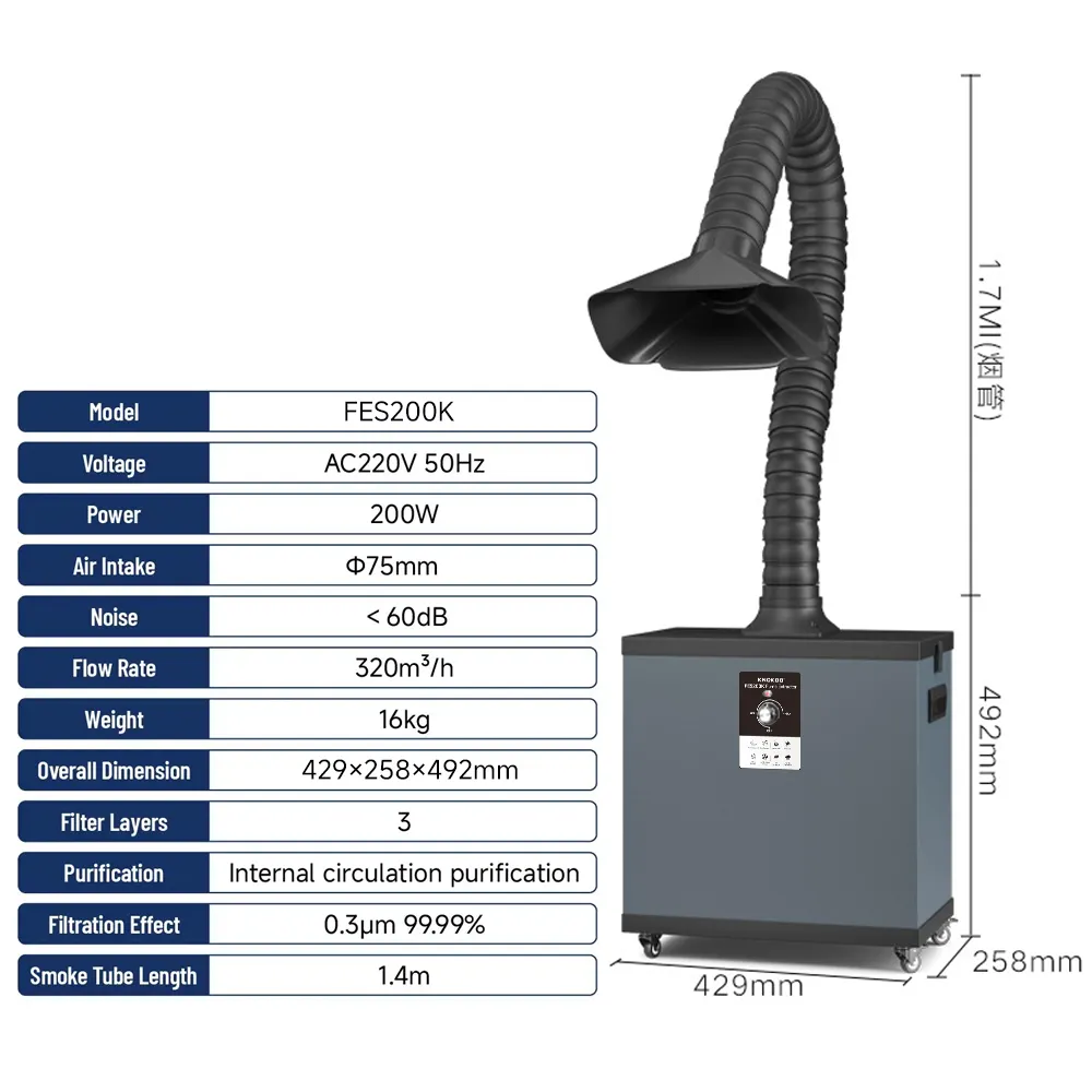 Industrial Laser Welding - KNOKOO-Filtre à poussière industriel, soudage au