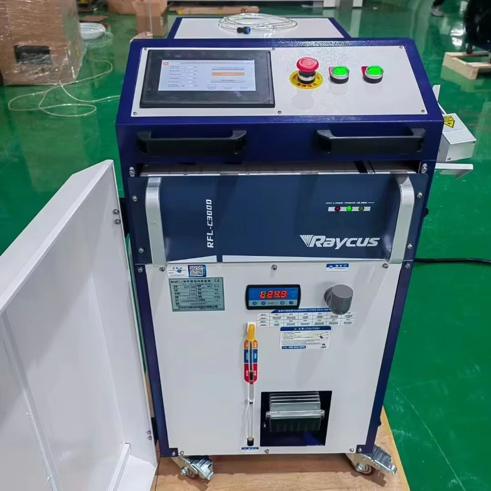 Industrial Laser Equipment - Nettoyeur laser à impulsions industriel refroidi