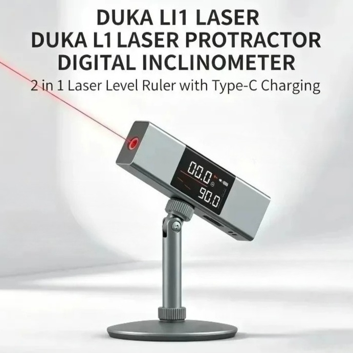 Industrial Laser Alignment - DUKA LI1 Laser Protractor, inclinomètre numérique,