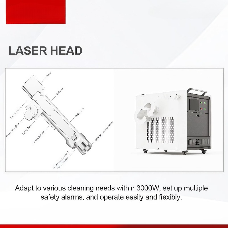 Nettoyeur laser portatif indus - Industrial Laser Cleaner avis et prix