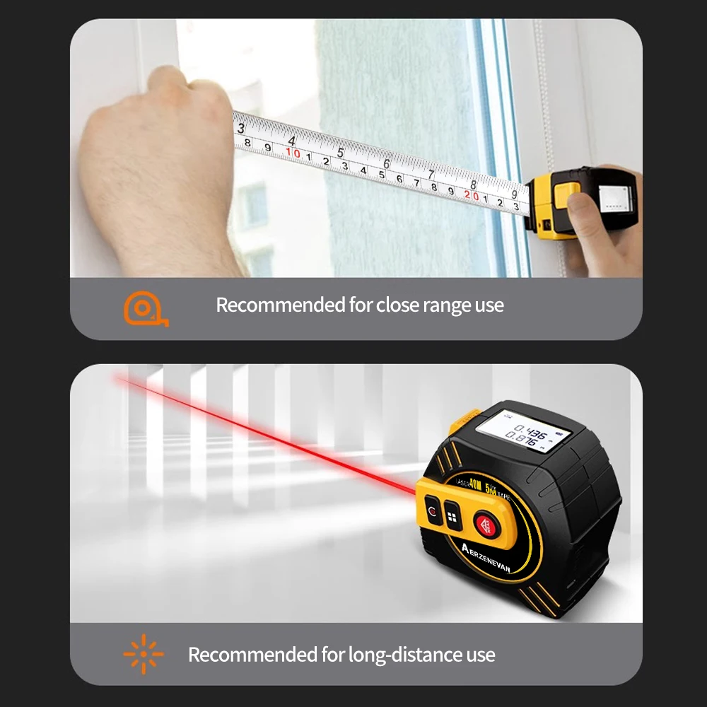 Mètre laser 80m, outil de mesu - Industrial Laser Sensor avis et prix