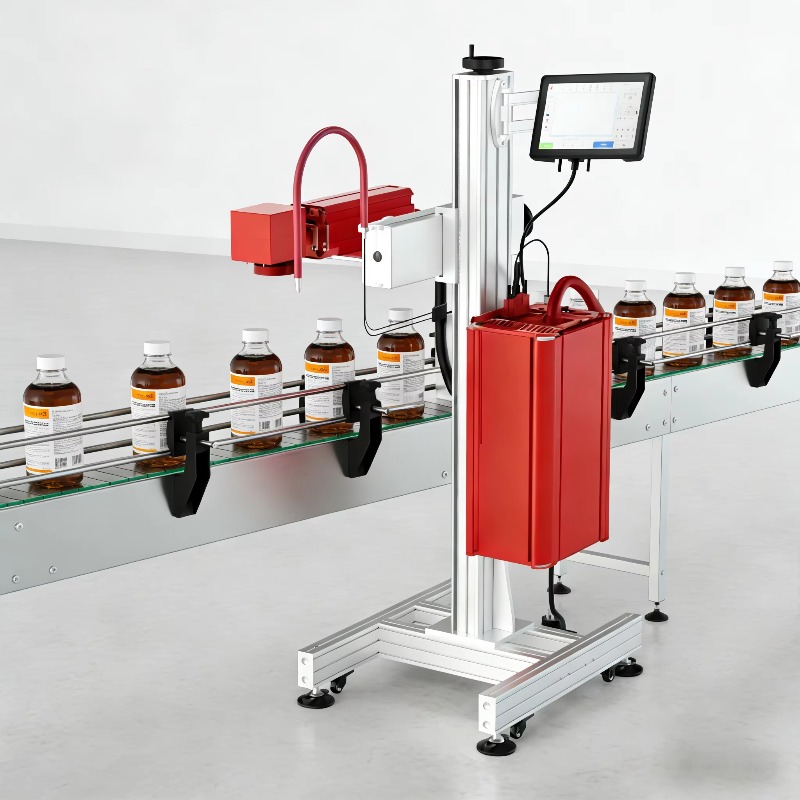 Marqueur laser volant sans con - Industrial Laser Packaging avis et prix