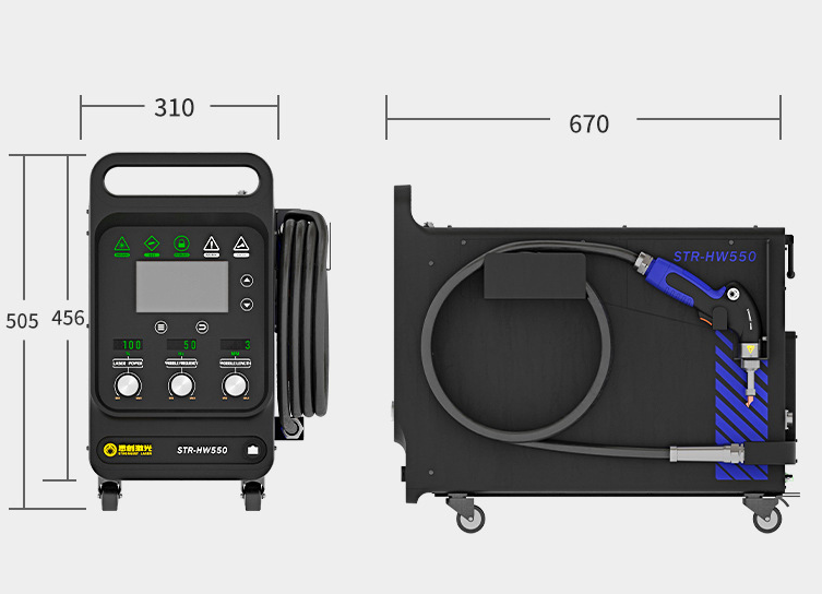 Soudeuse Laser portative indus - Industrial Handheld Laser Welding Machine avis et prix